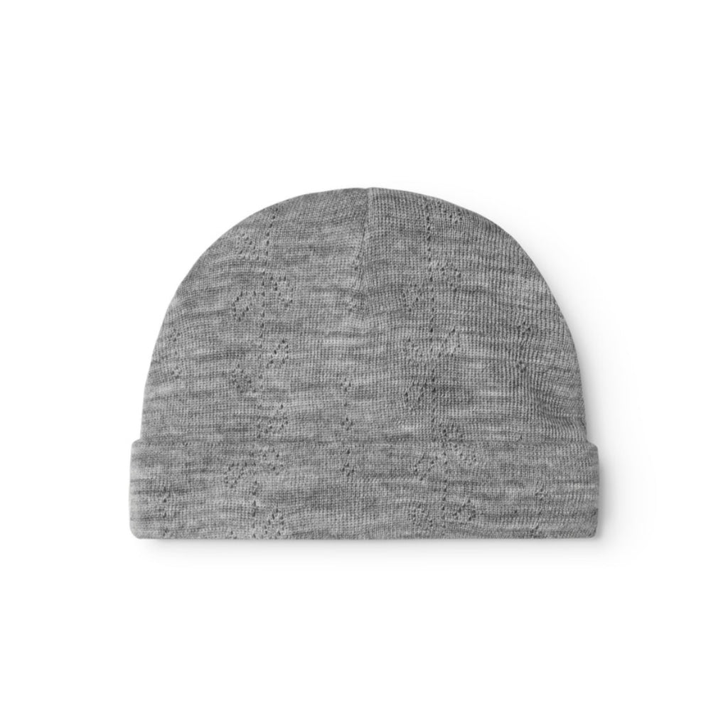 AIKO WOOL POINTELLE BABY HAT