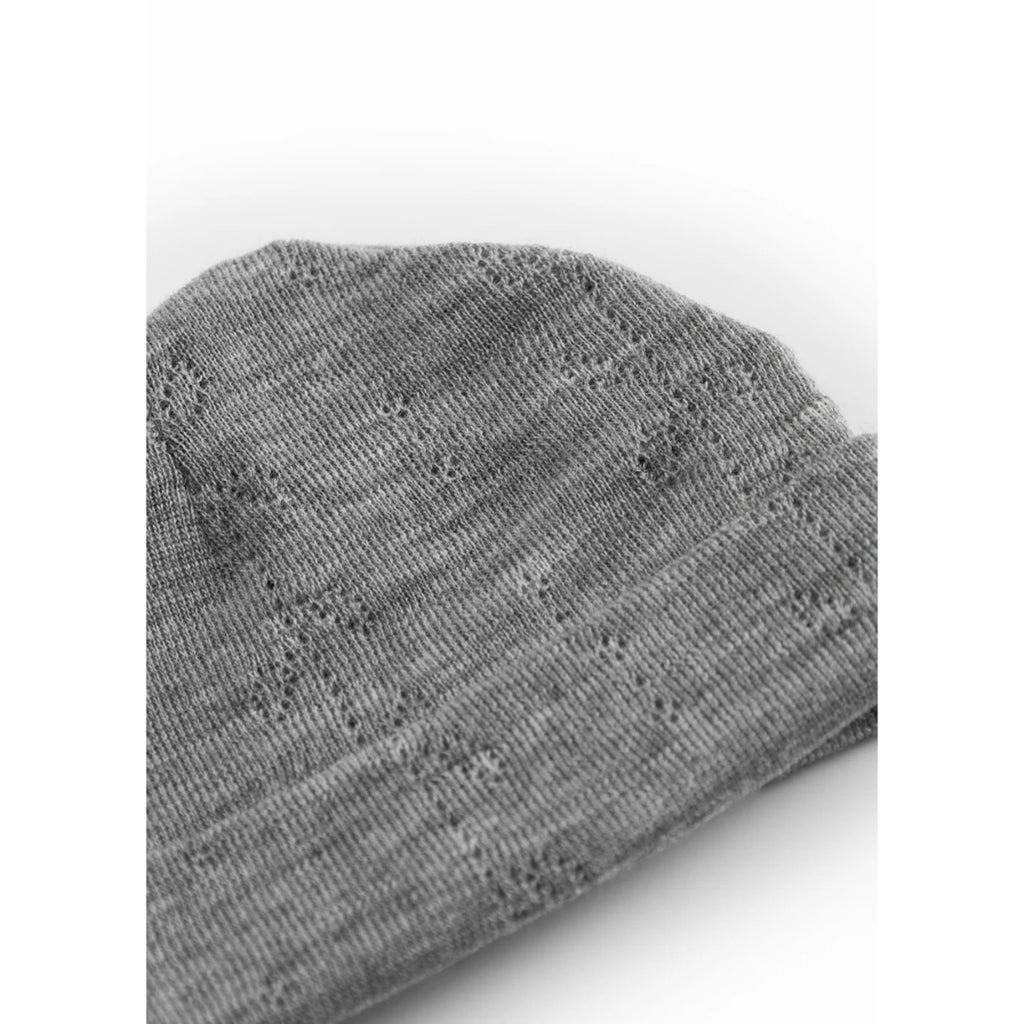 AIKO WOOL POINTELLE BABY HAT