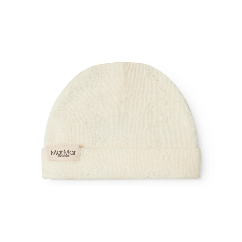 AIKO WOOL POINTELLE BABY HAT