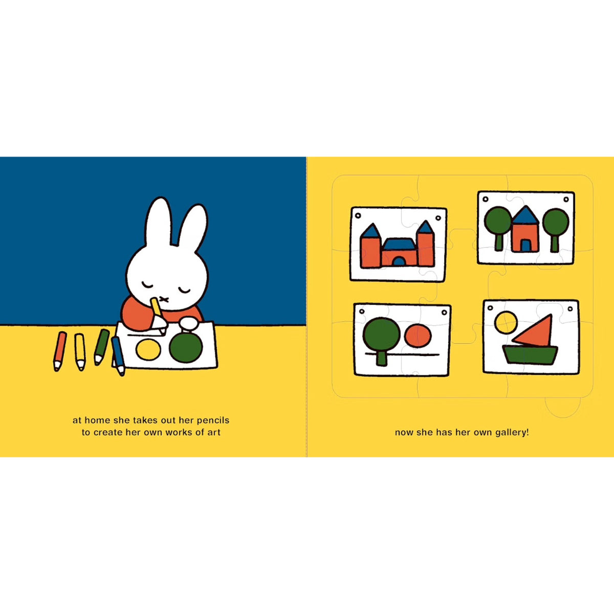 MIFFY THE ARTIST JIGSAW PUZZLE BOOK (1-3 YEARS)