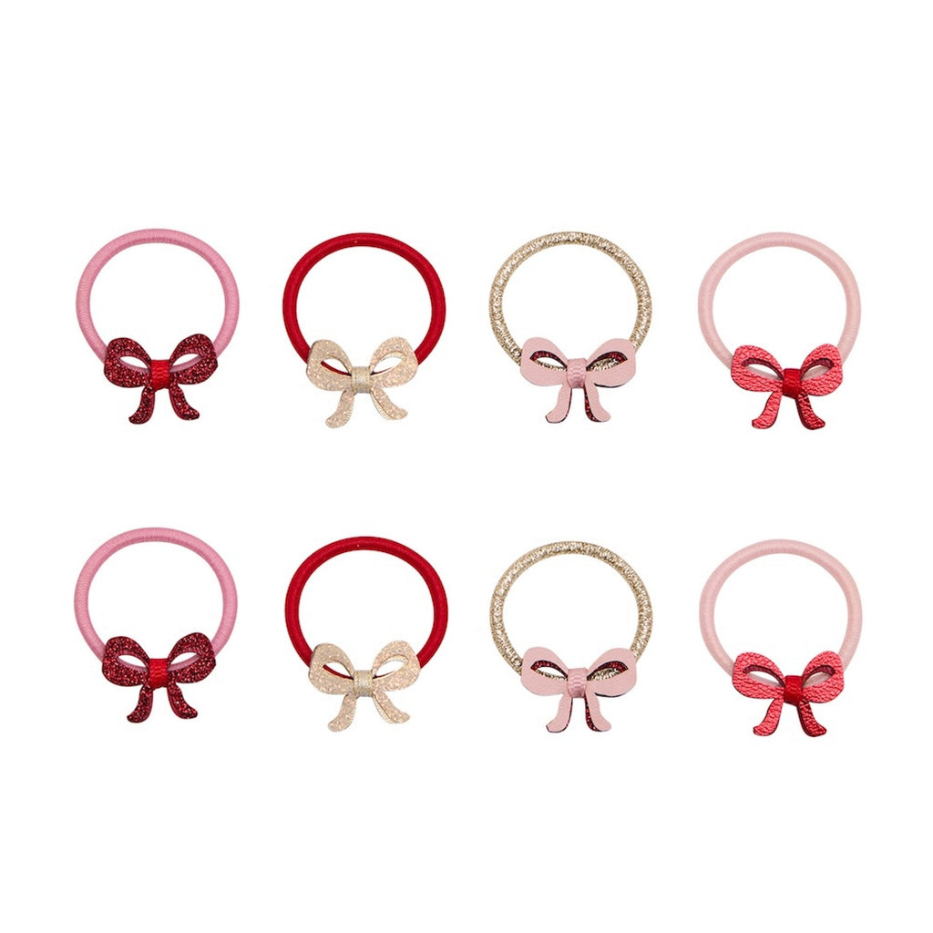CUTESY BOW MINI HAIR PONIES