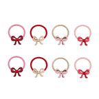 CUTESY BOW MINI HAIR PONIES