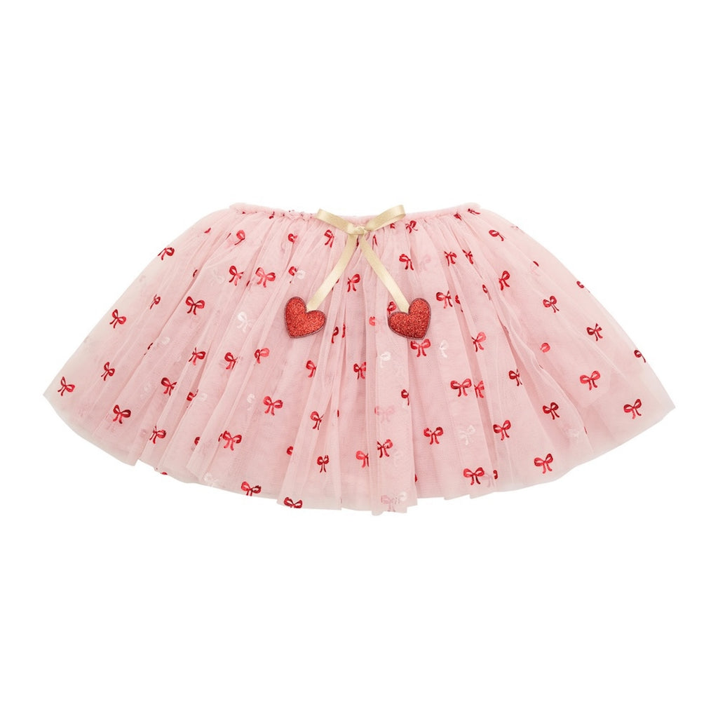 CUTESY BOW PRINT TUTU