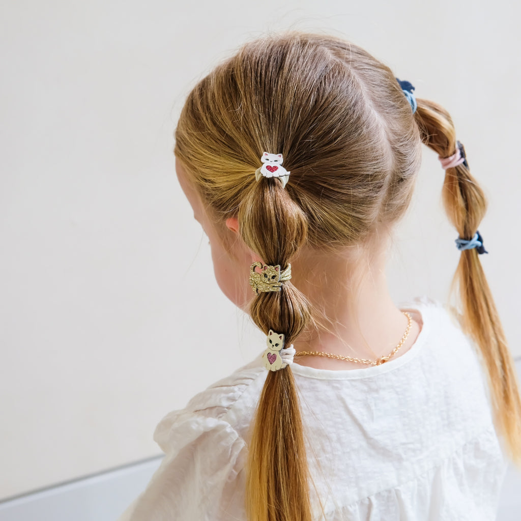 CUTEY KITTEN HAIR PONIES