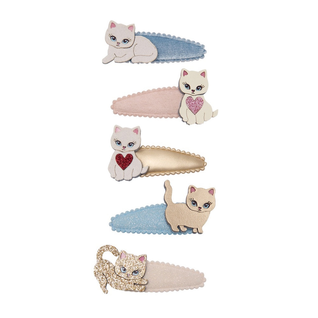 CUTEY KITTEN MINI HAIR CLIPS