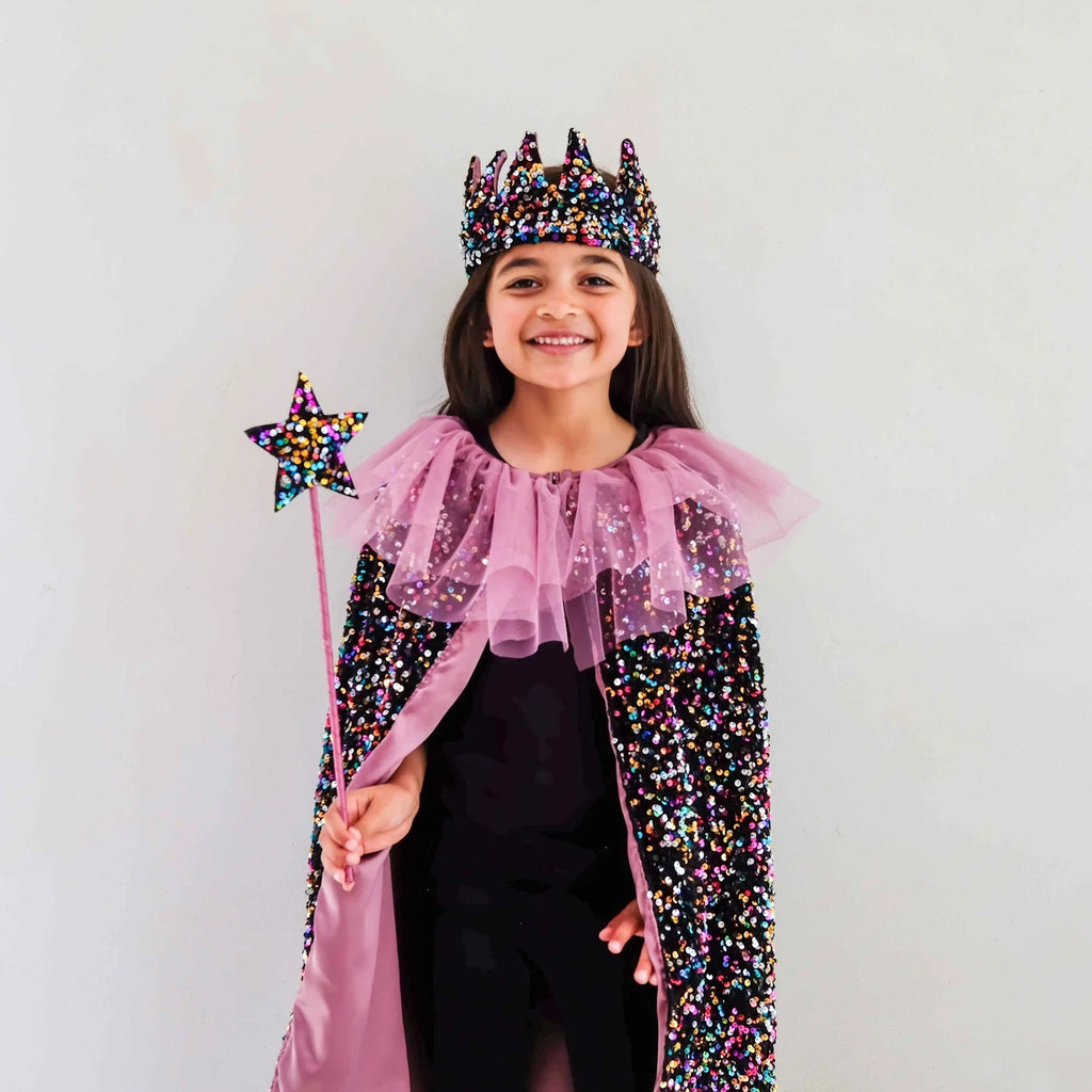 DAZZLE SEQUIN CROWN
