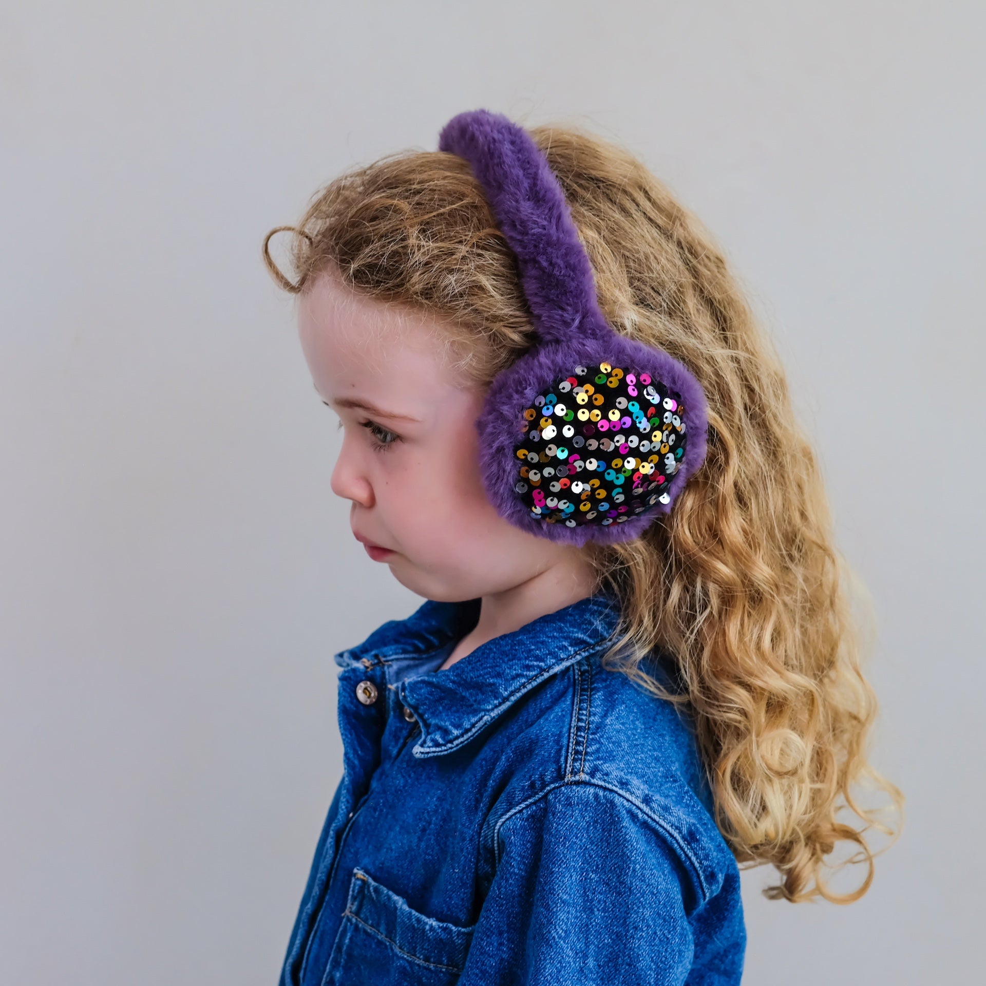 DAZZLE SEQUIN EARMUFFS