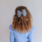 GIANT DISCO BALL BOW HAIR CLIP