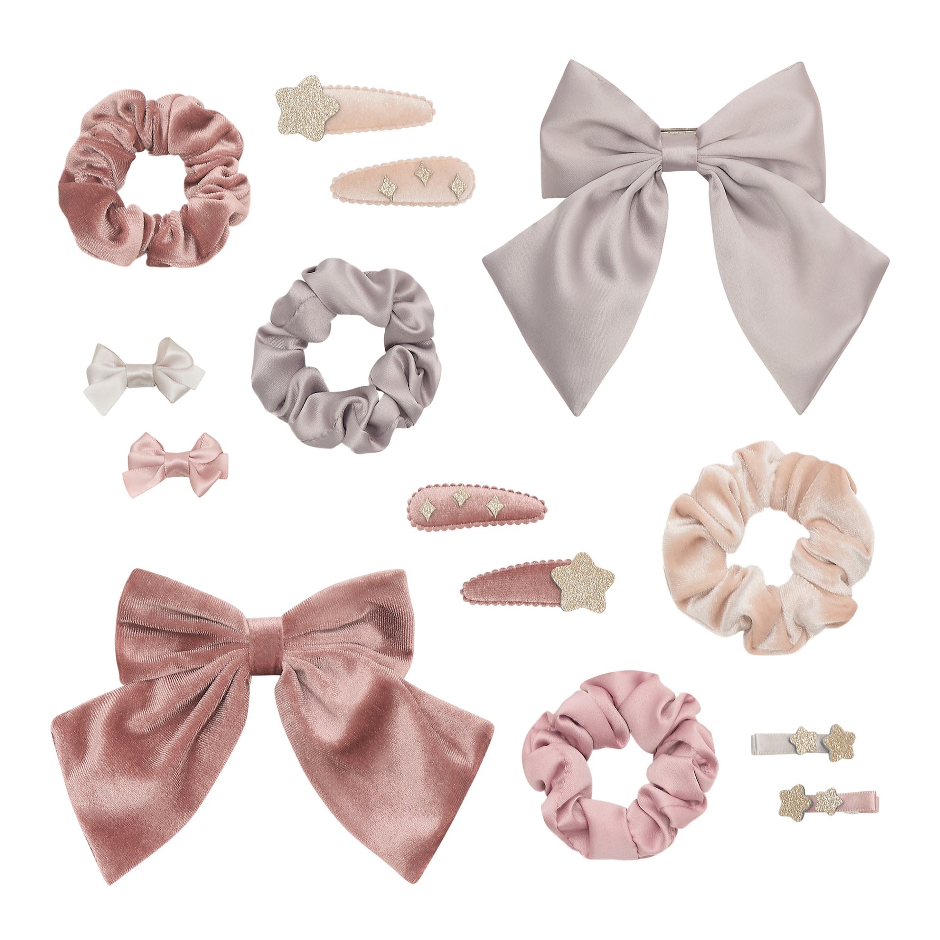 HAIR ACCESSORIES GIFT POUCH - PINK