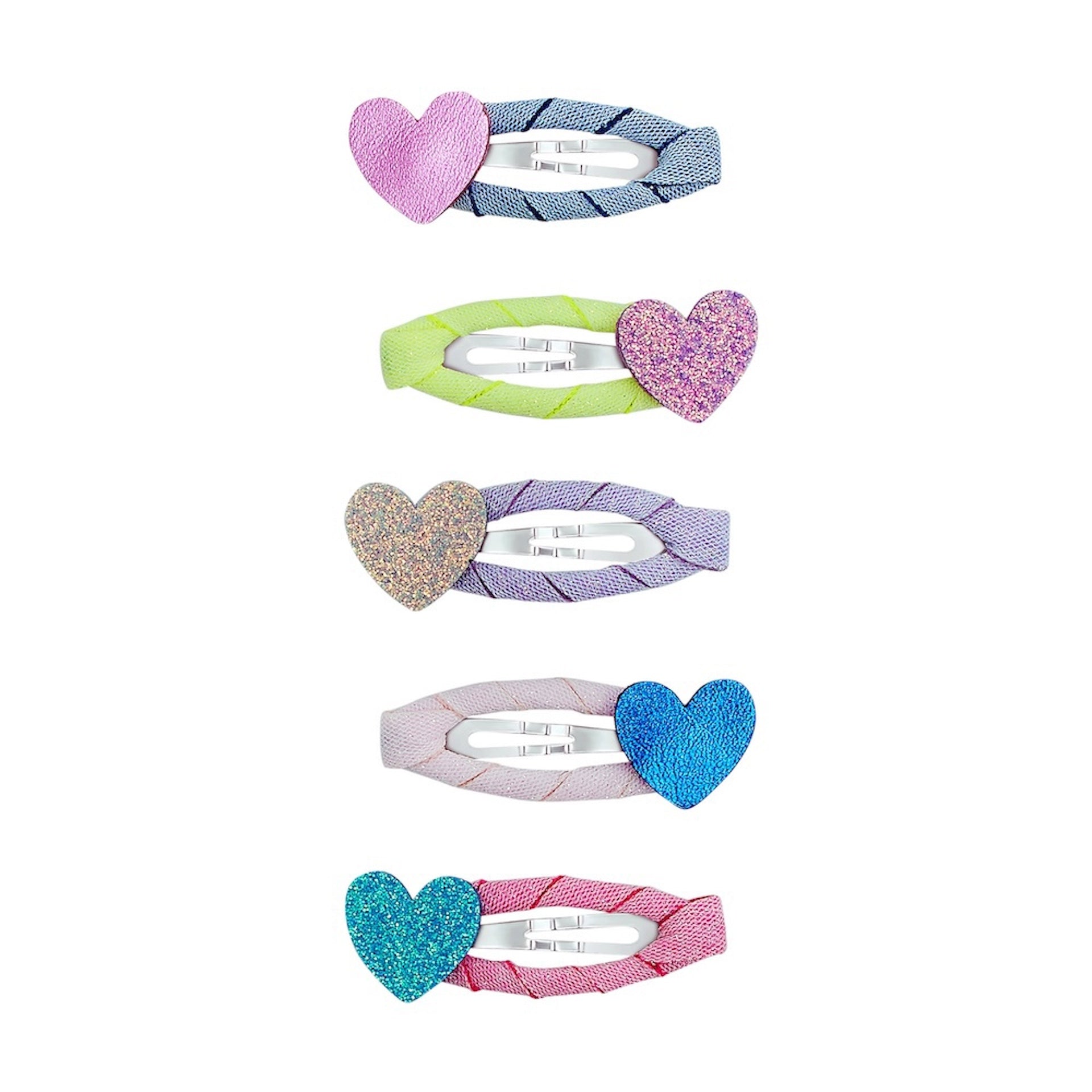 HAPPY HEART MINI HAIR CLIPS