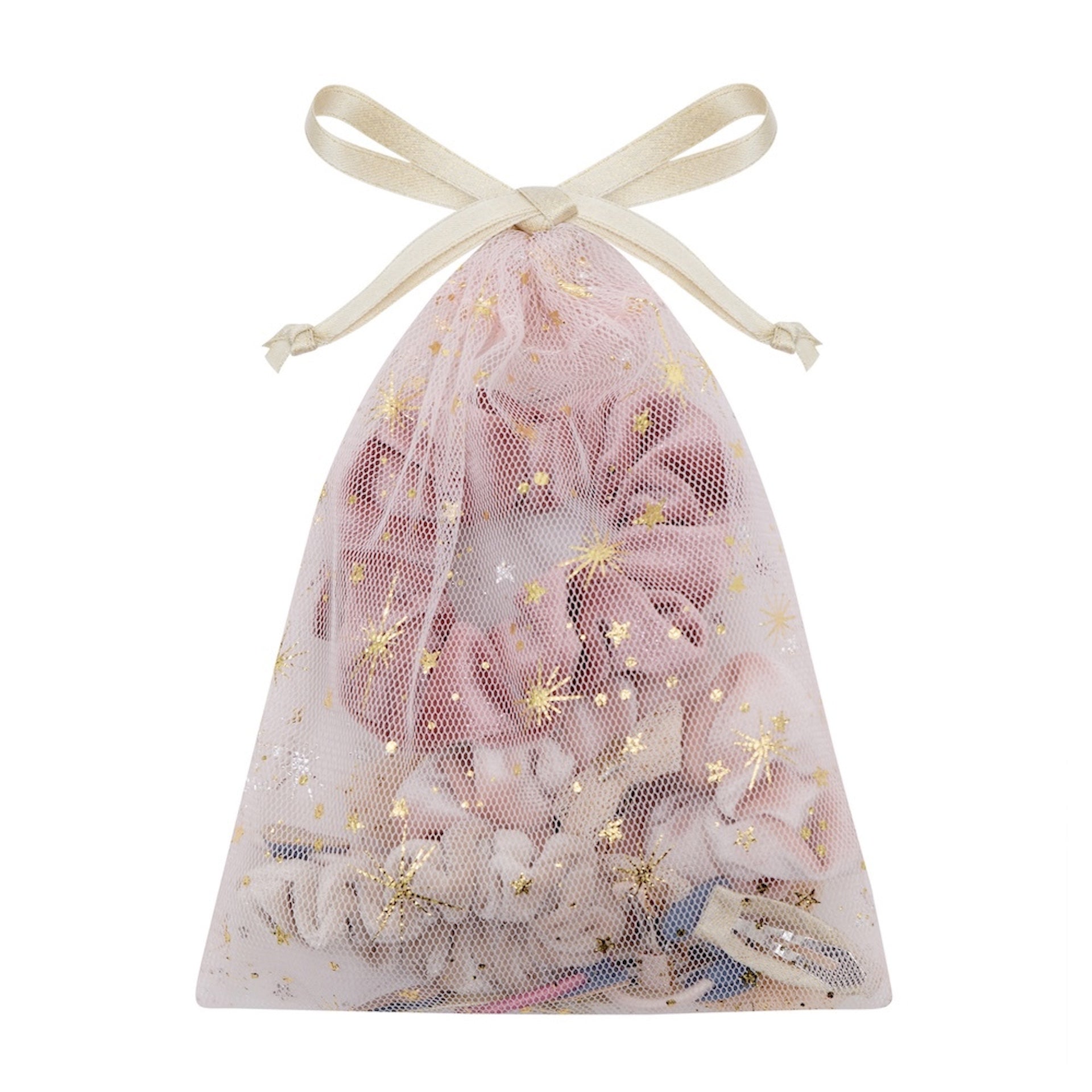 PRETTY IN PINK HAIR ACCESSORIES POUCH