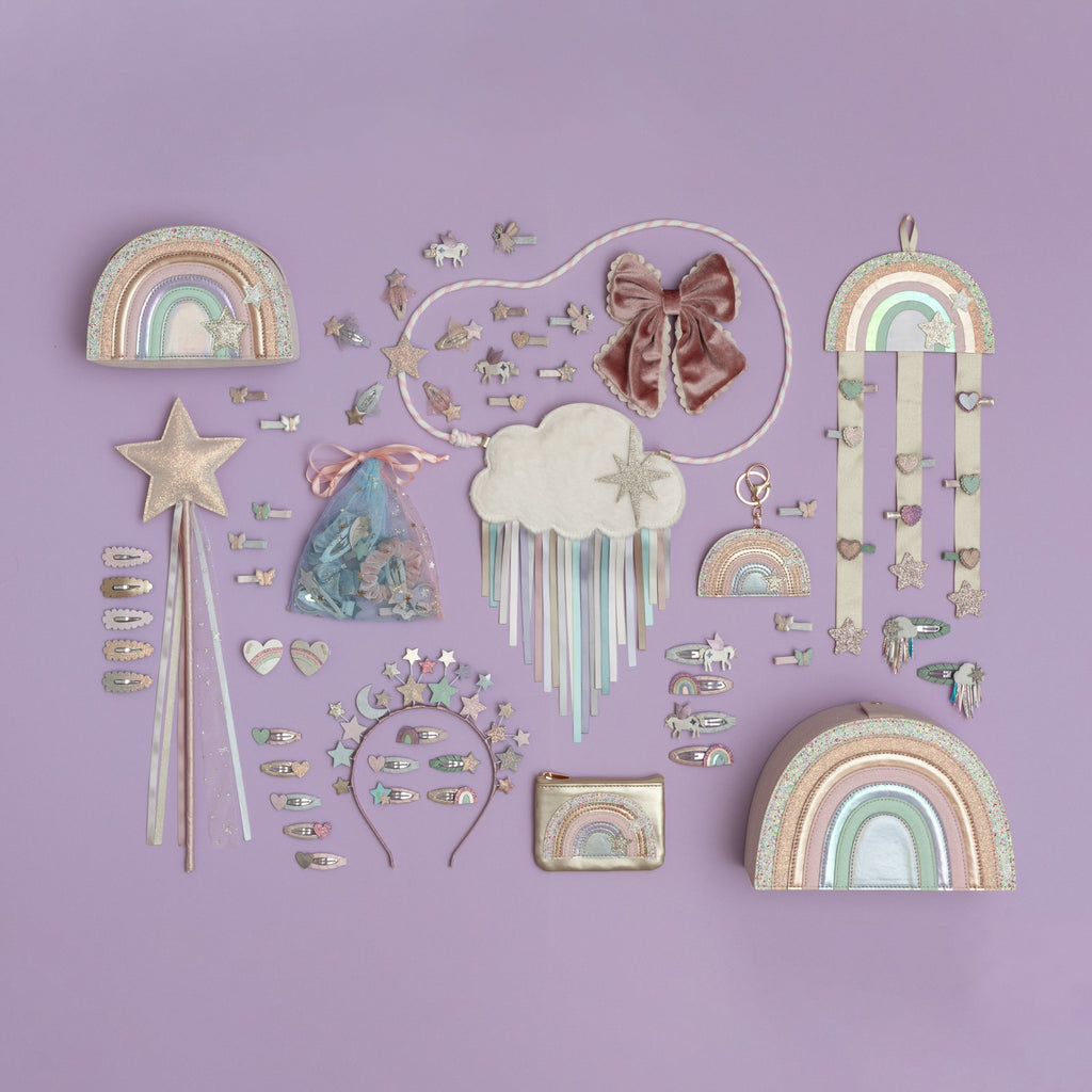 RAINY CLOUD HAIR CLIPS