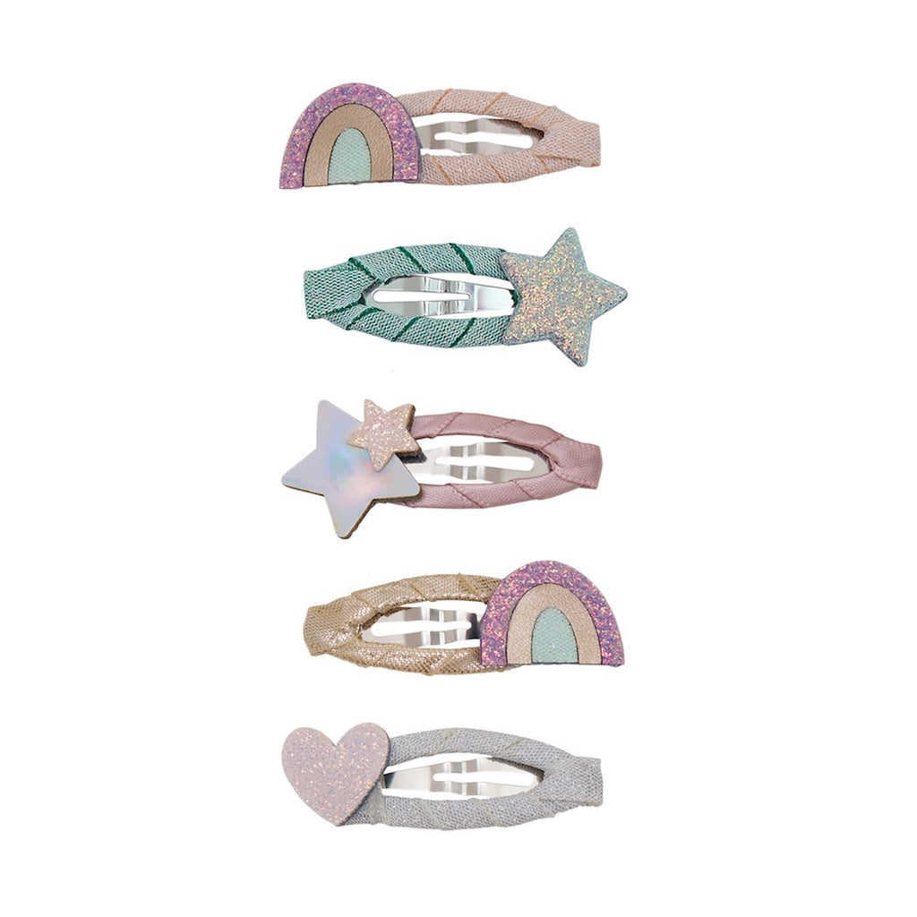 RAINBOW MINI HAIR CLIPS