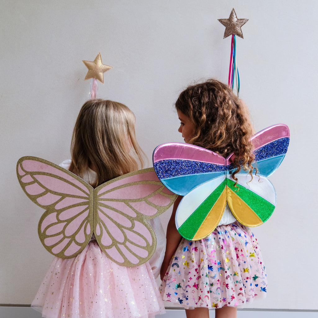 RAINBOW STRIPE WINGS