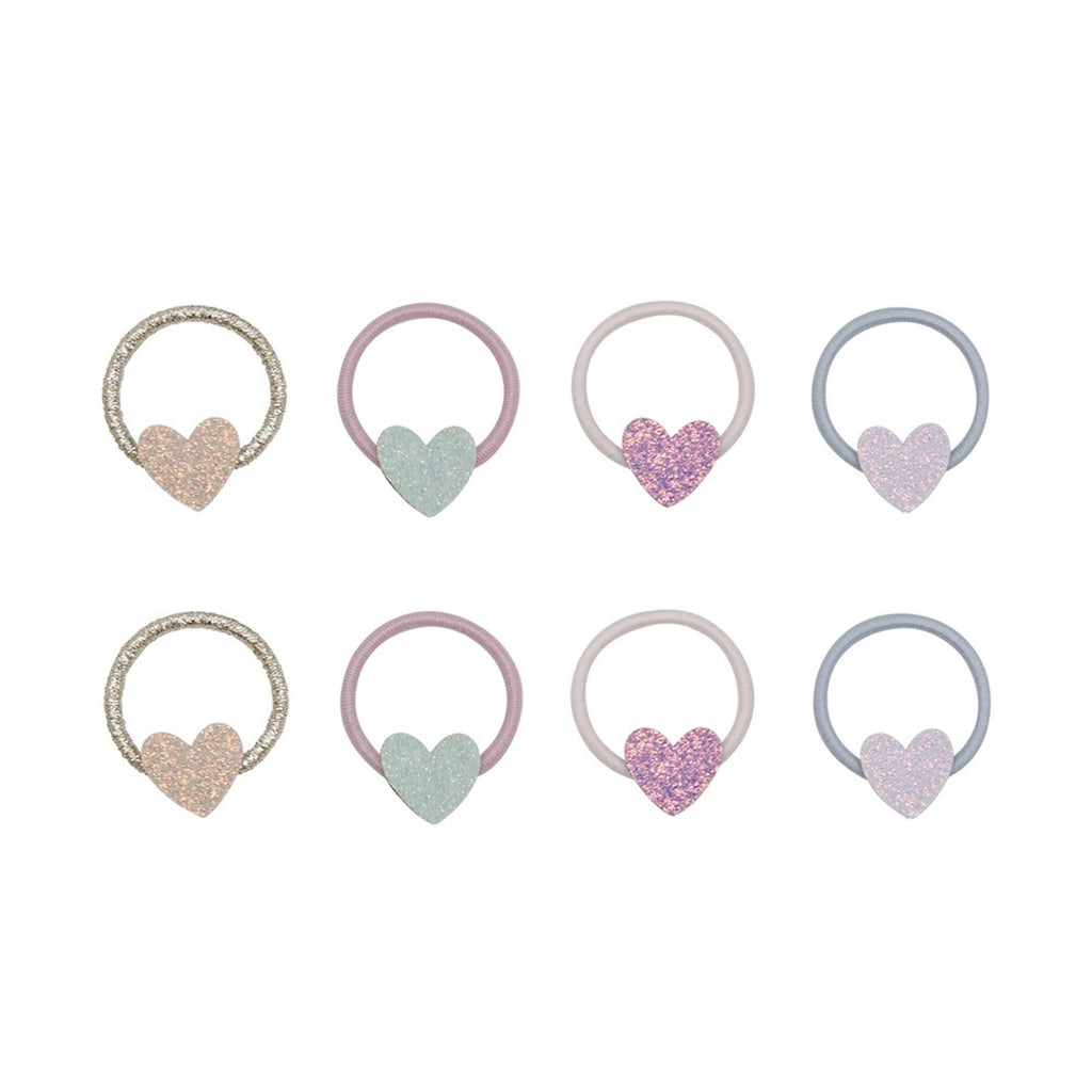 TEENY HEART MINI HAIR PONIES