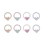 TEENY HEART MINI HAIR PONIES