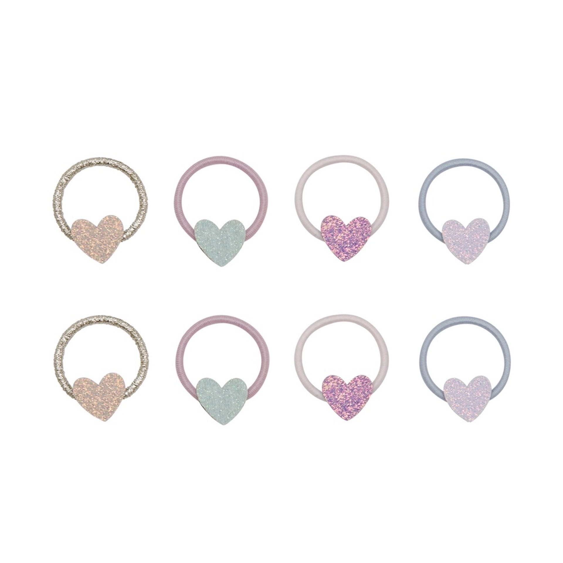 TEENY HEART MINI HAIR PONIES