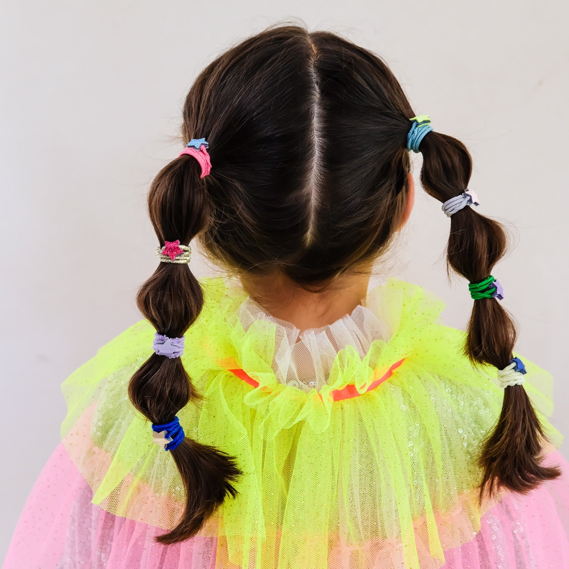 TEENY WEENY STAR HAIR PONIES