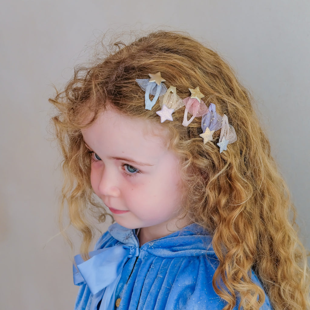 TUTU STAR MINI HAIR CLIPS