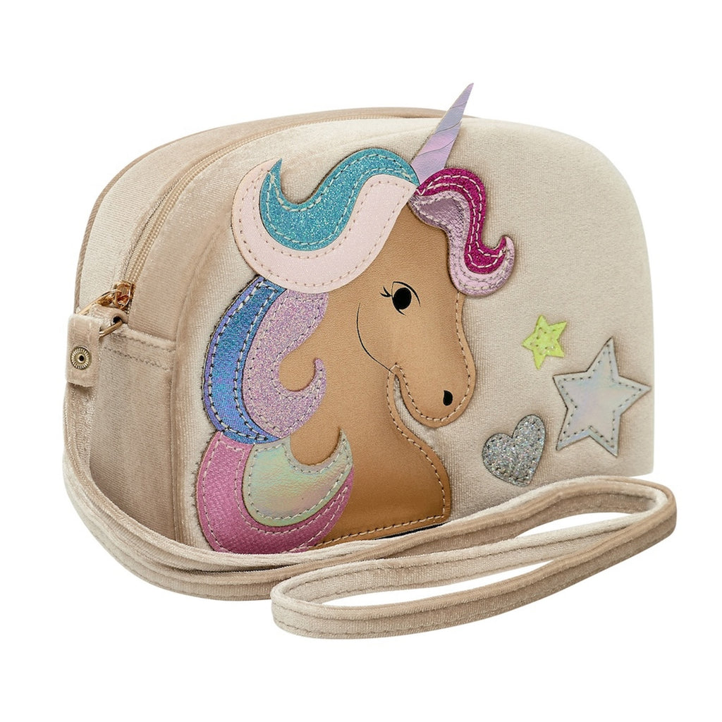 VELVET UNICORN BAG