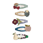 WINTER FRUITS MINI HAIR CLIPS