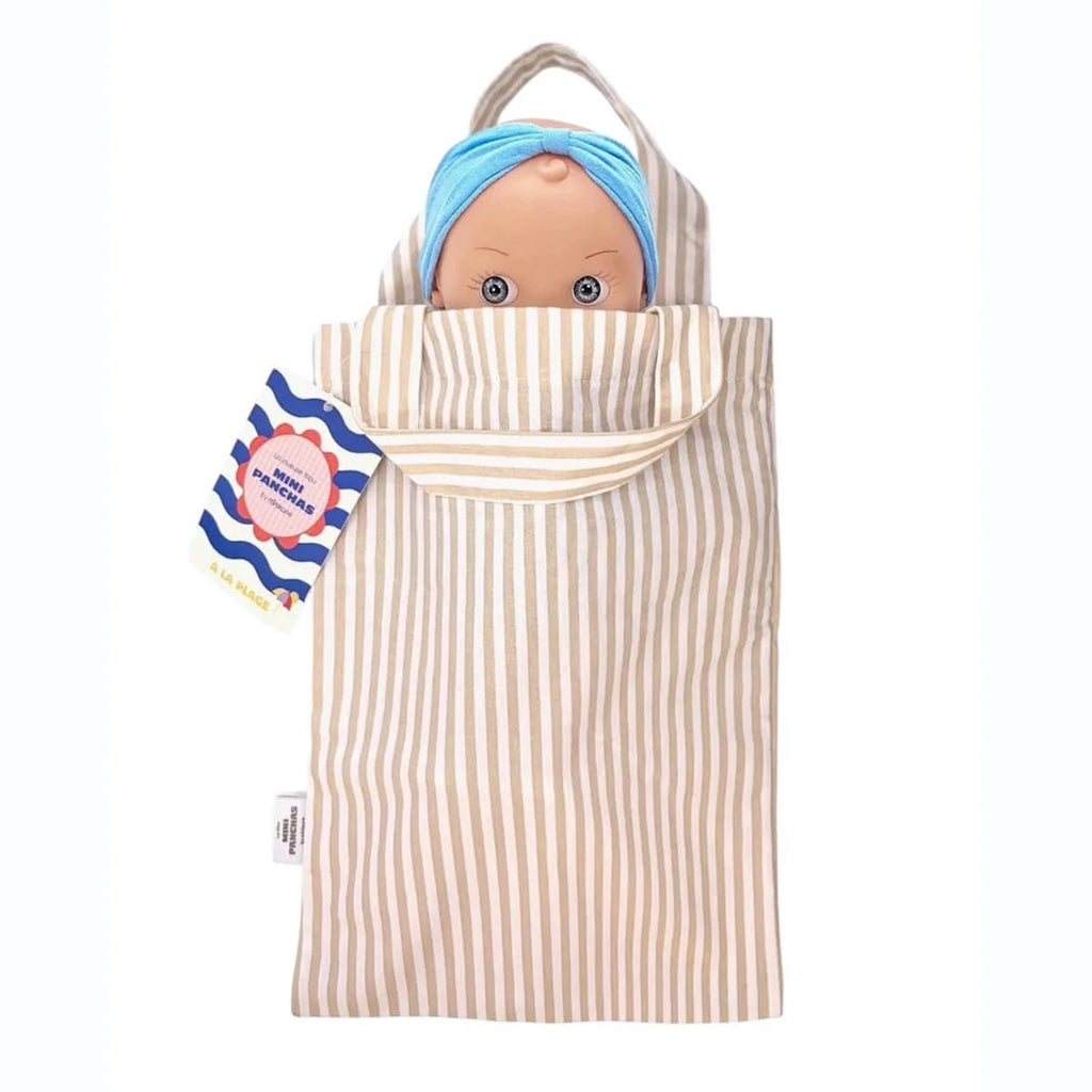ALICE AT THE BEACH DOLL - CORAL GINGHAM