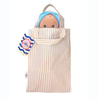 ALICE AT THE BEACH DOLL - CORAL GINGHAM