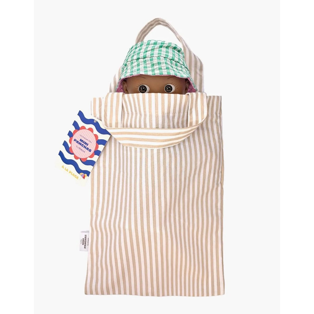 ARSÈNE AT THE BEACH DOLL - GREEN GINGHAM