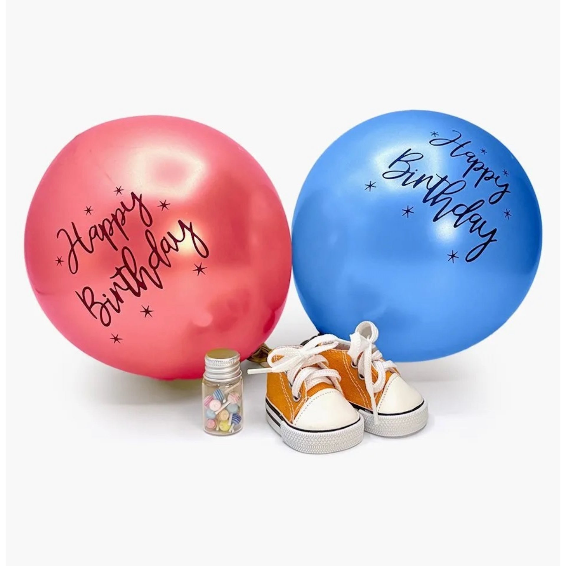 DOLL - BIRTHDAY ACCESSORY SET - ORANGE SHOES