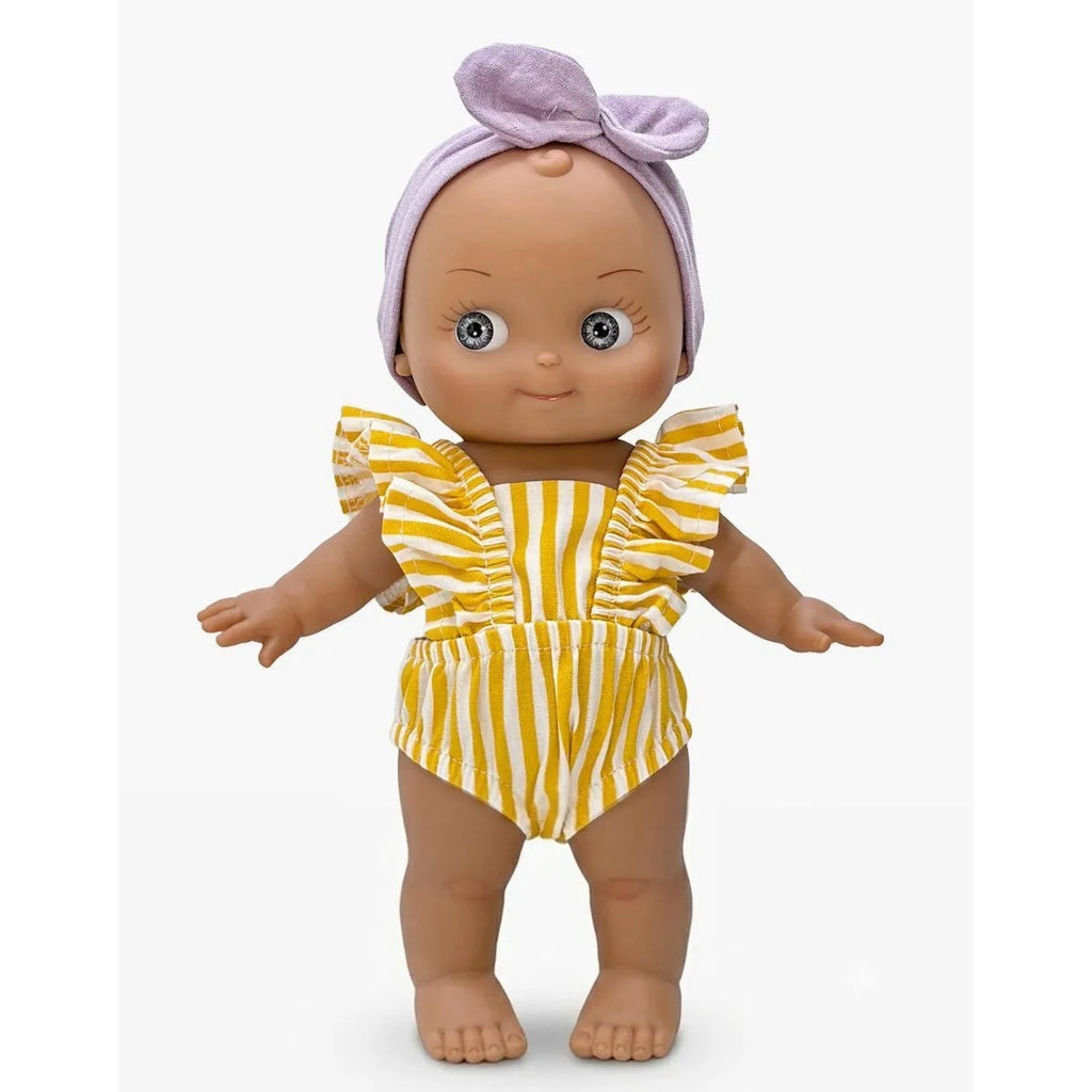 MAIA AT THE BEACH DOLL - YELLOW STRIPE