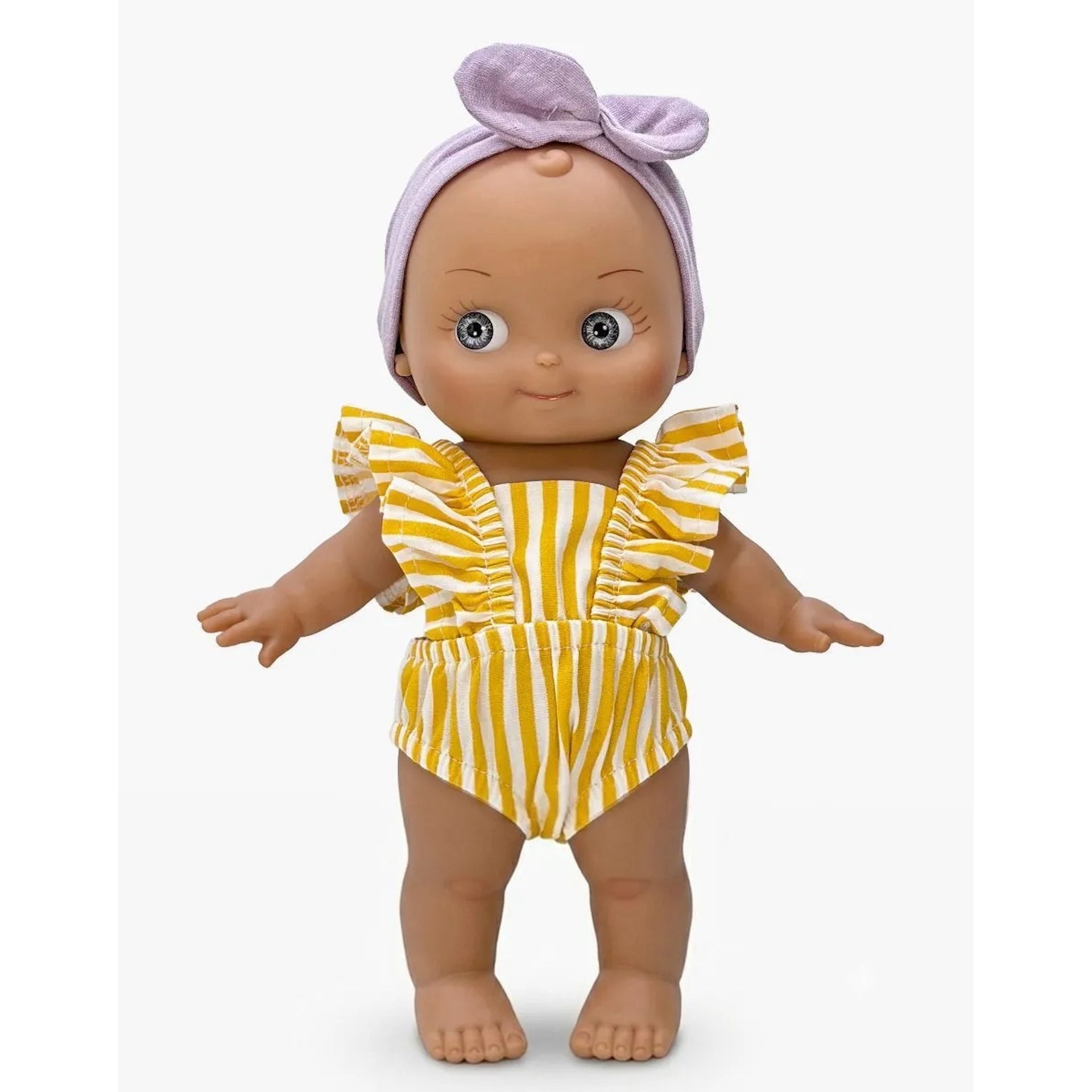 MAIA AT THE BEACH DOLL - YELLOW STRIPE