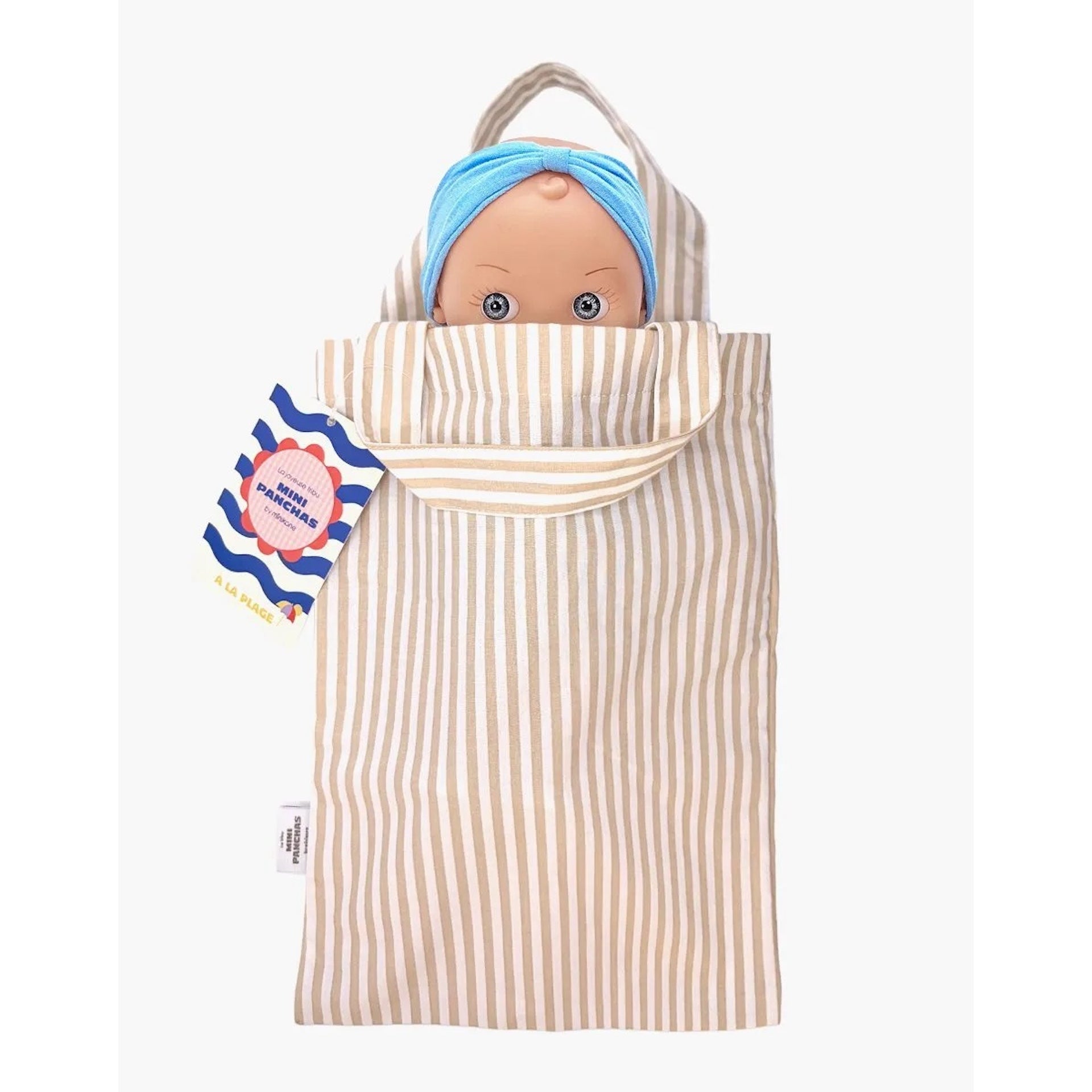 NINON AT THE BEACH DOLL - BLUE STRIPE
