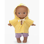 NOAH AT THE BEACH DOLL - YELLOW STRIPE