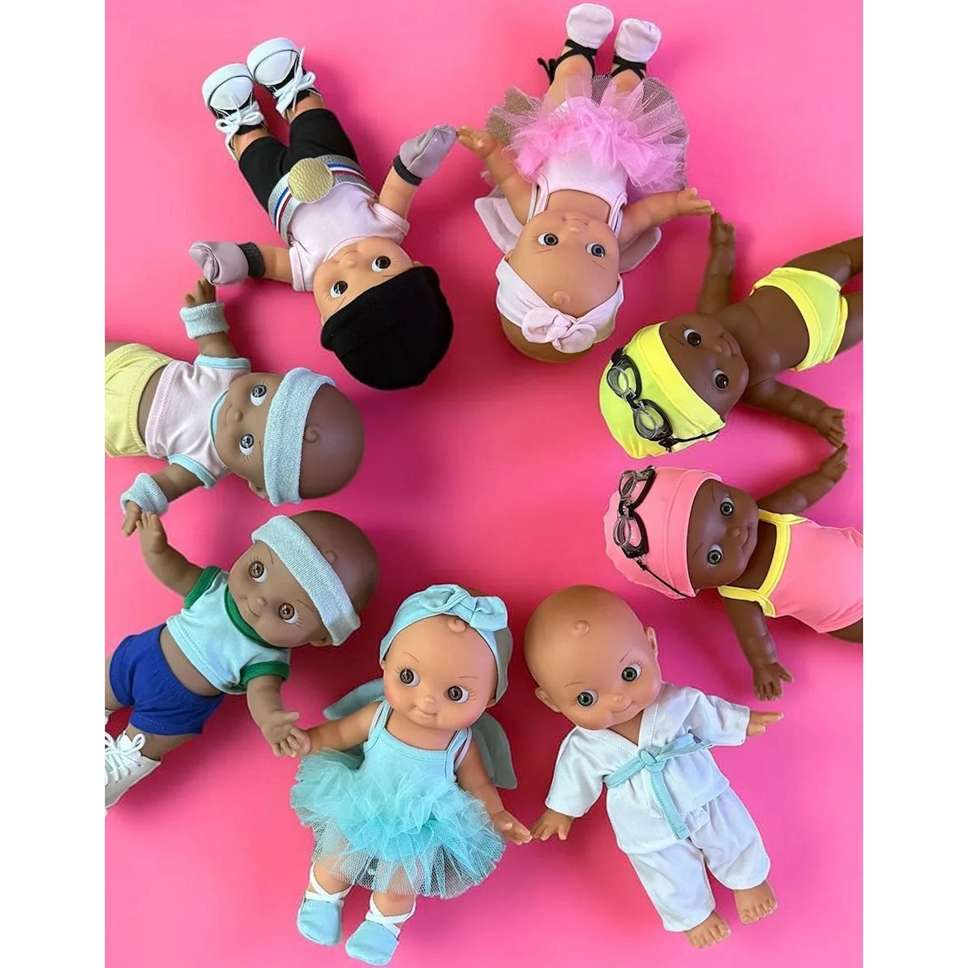 ARSÈNE AT THE GYM DOLL - YELLOW SWIM OUTFIT