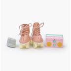 ROLLER SKATING ACCESSORY SET - PINK SKATES