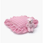 SLEEP ACCESSORY SET - PINK / WHITE PILLOW