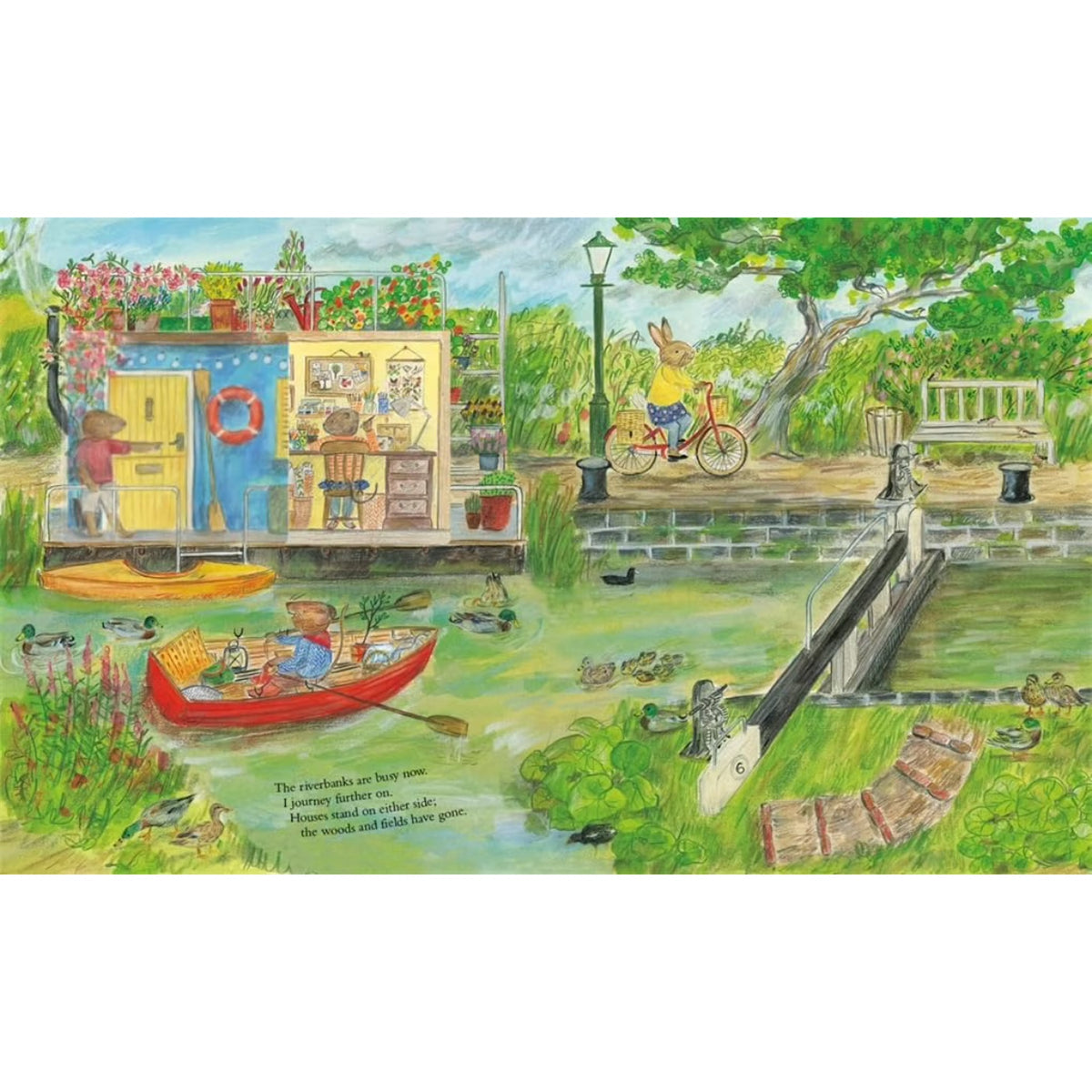 MOUSE ON THE RIVER PAPERBACK BOOK