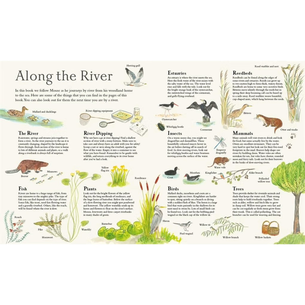 MOUSE ON THE RIVER PAPERBACK BOOK