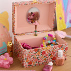 MUSICAL JEWELLERY BOX - BLUEBERRY FLORAL