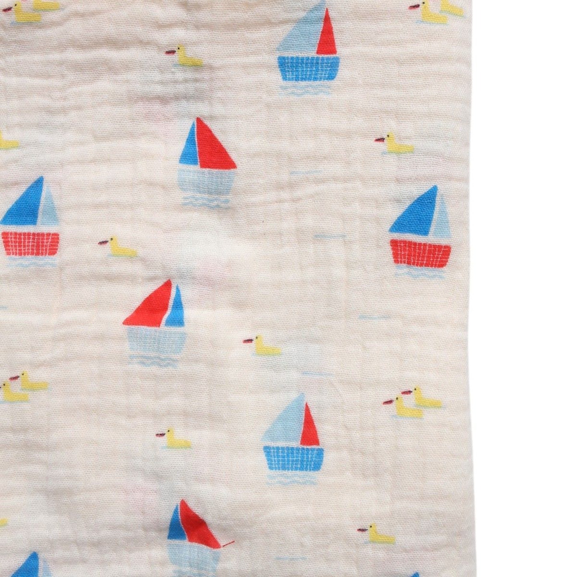 MUSLIN SWADDLE BLANKET - LITTLE SAILOR