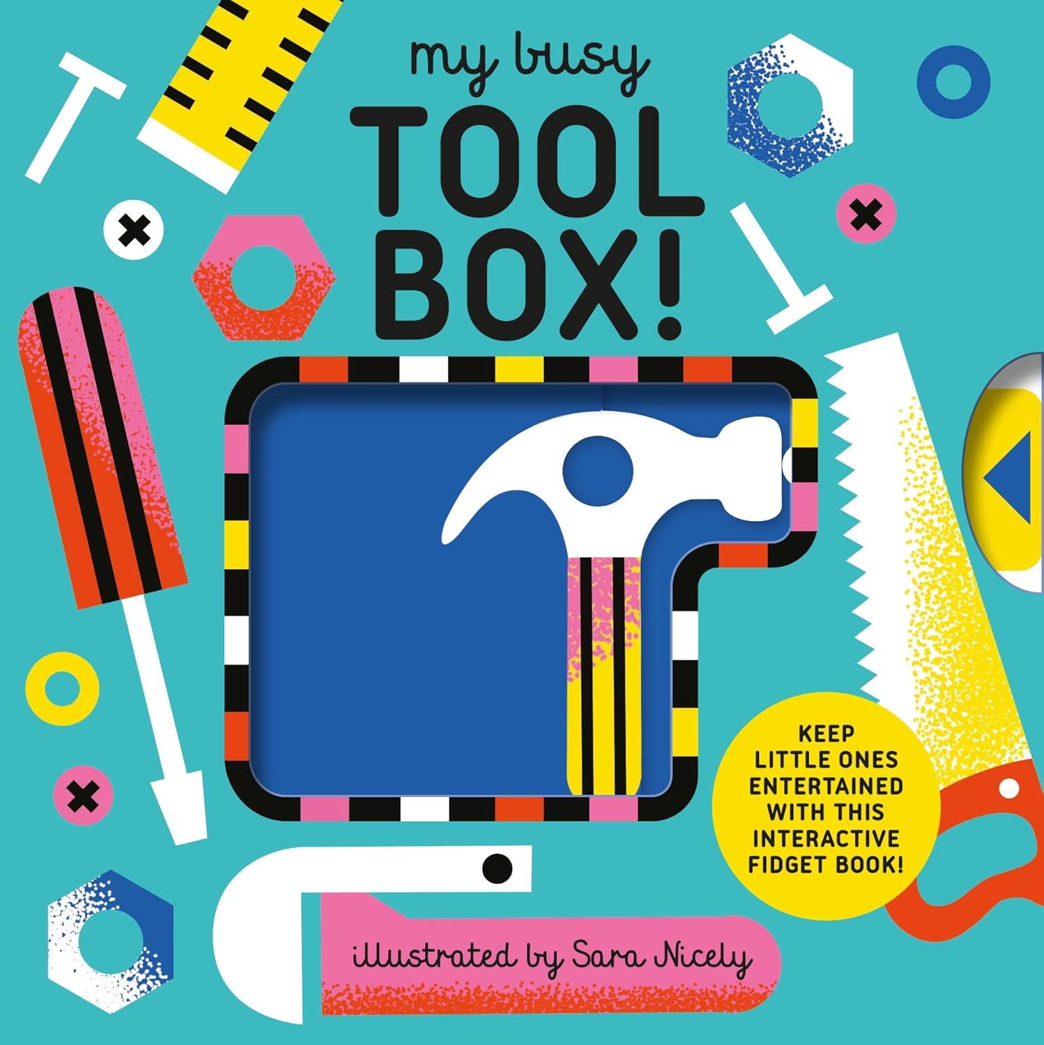 MY BUSY TOOL BOX BOARD BOOK (1-3 YEARS)