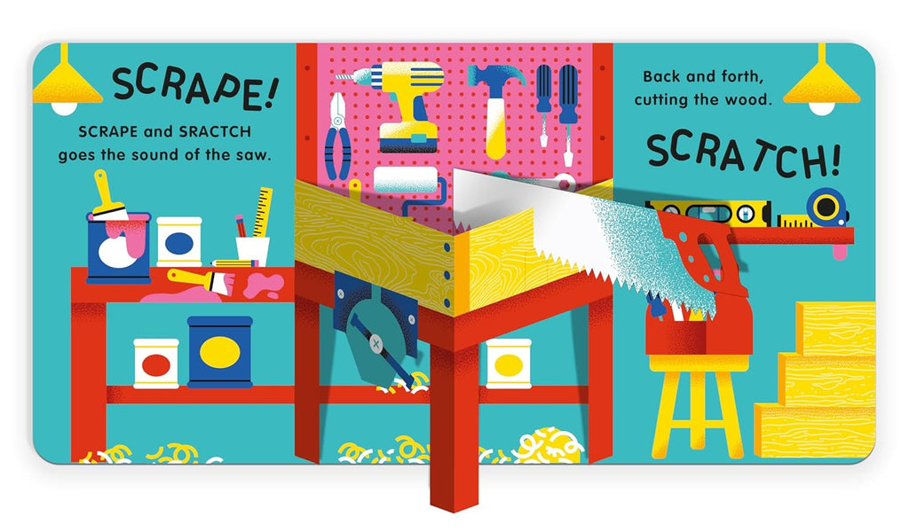 MY BUSY TOOL BOX BOARD BOOK (1-3 YEARS)