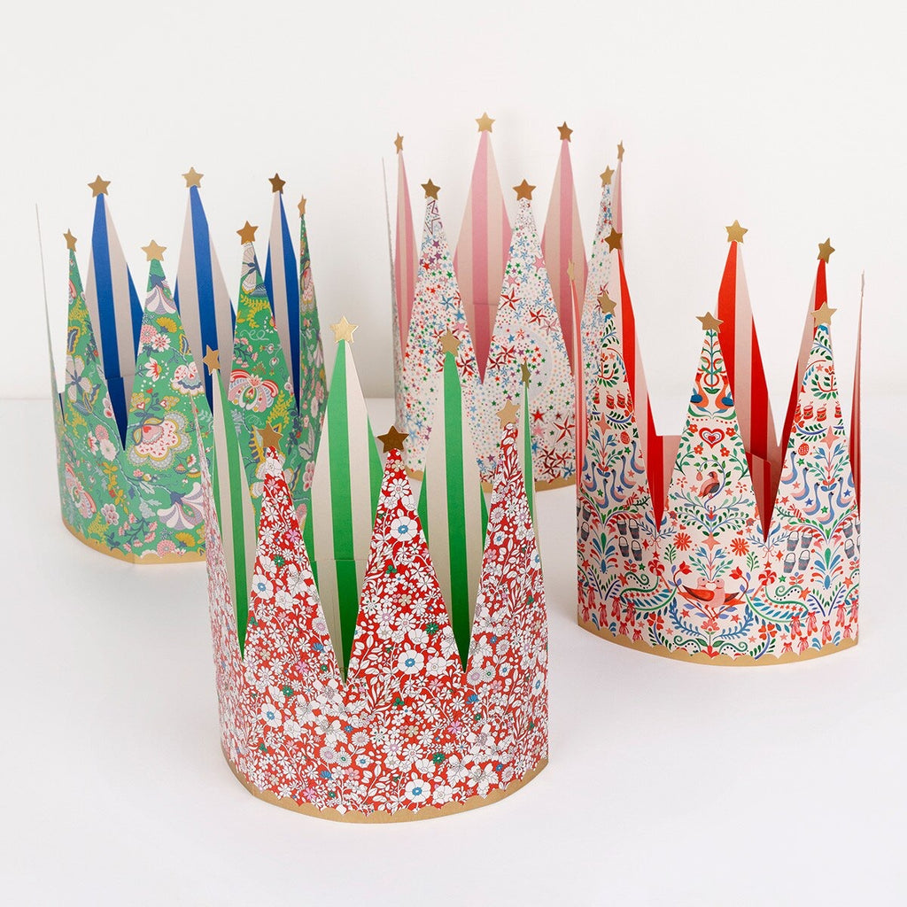 8 LIBERTY FESTIVE PARTY CROWNS