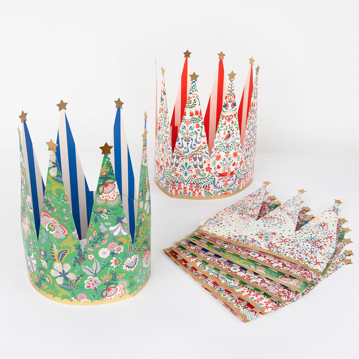 8 LIBERTY FESTIVE PARTY CROWNS