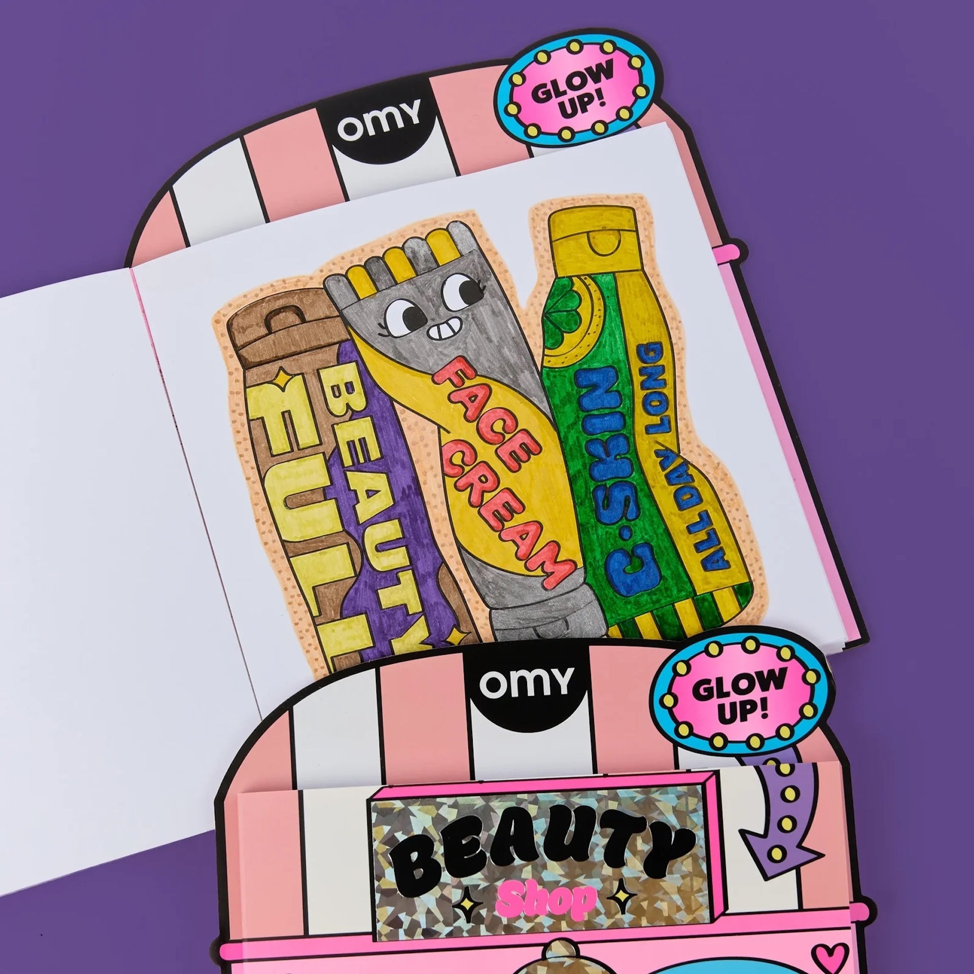 COLOURING AND STICKER BOOK