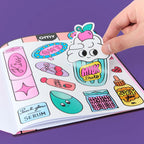 COLOURING AND STICKER BOOK