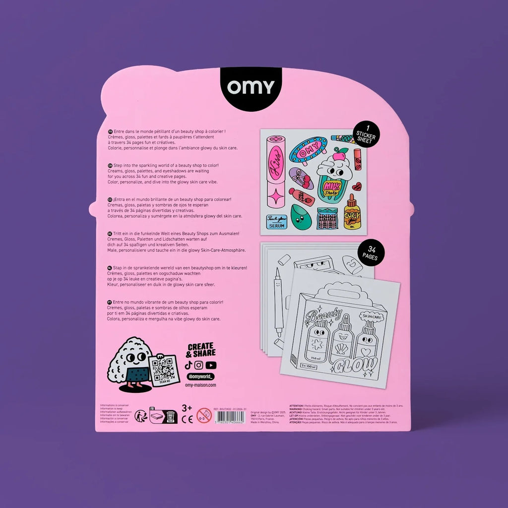 COLOURING AND STICKER BOOK