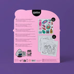 COLOURING AND STICKER BOOK