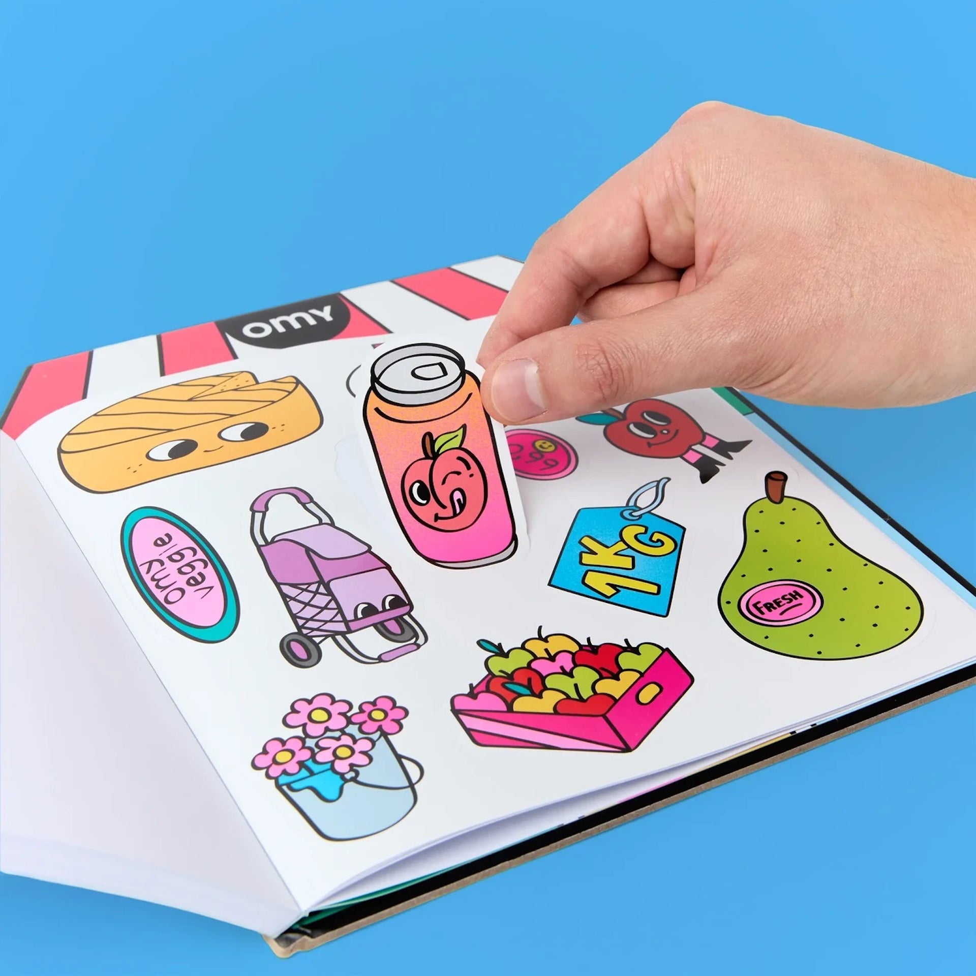 COLOURING AND STICKER BOOK
