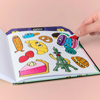COLOURING AND STICKER BOOK